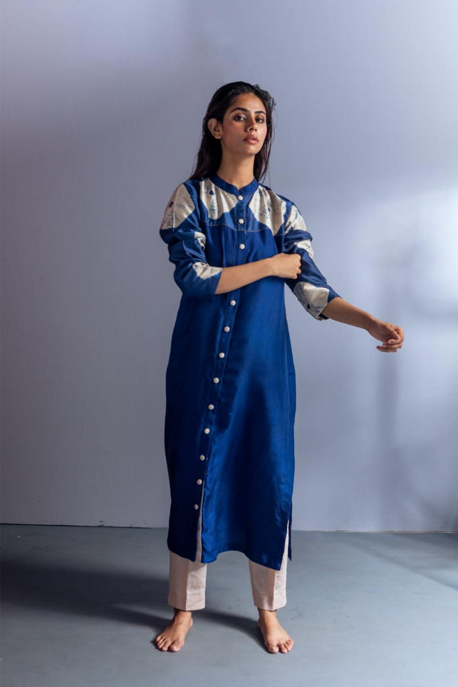 CLARA KURTA navy