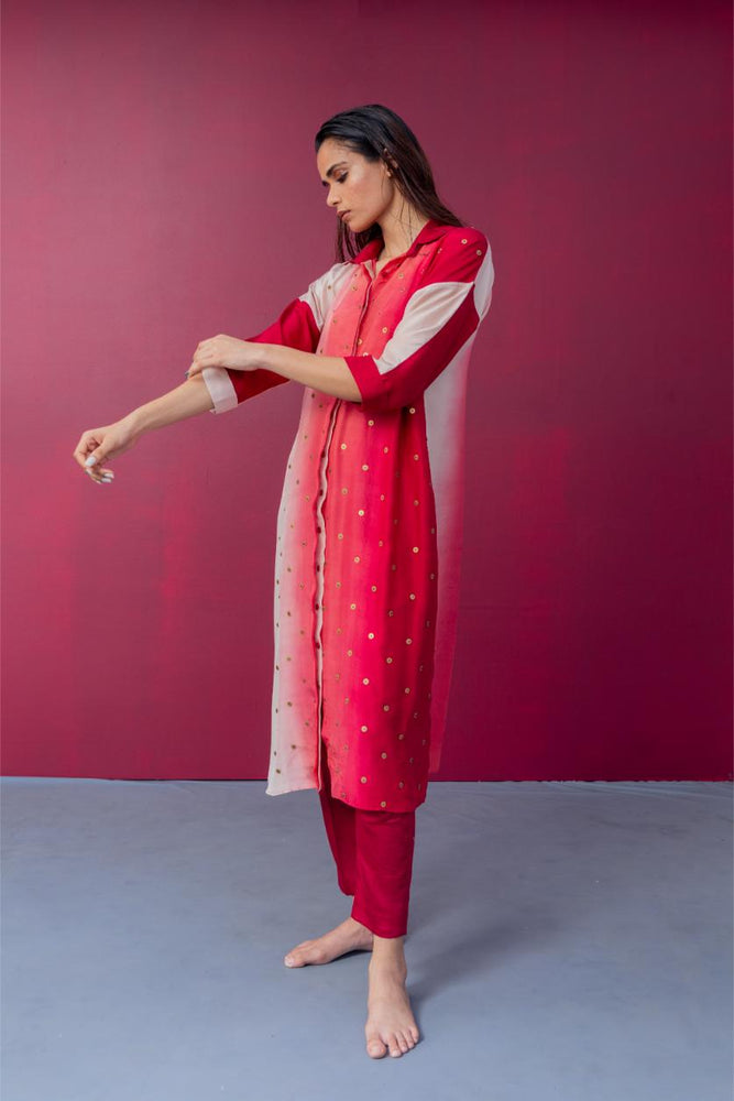 
                  
                    ERIN KURTA crimson
                  
                
