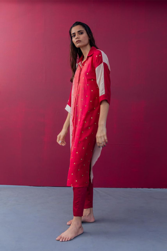 
                  
                    ERIN KURTA crimson
                  
                