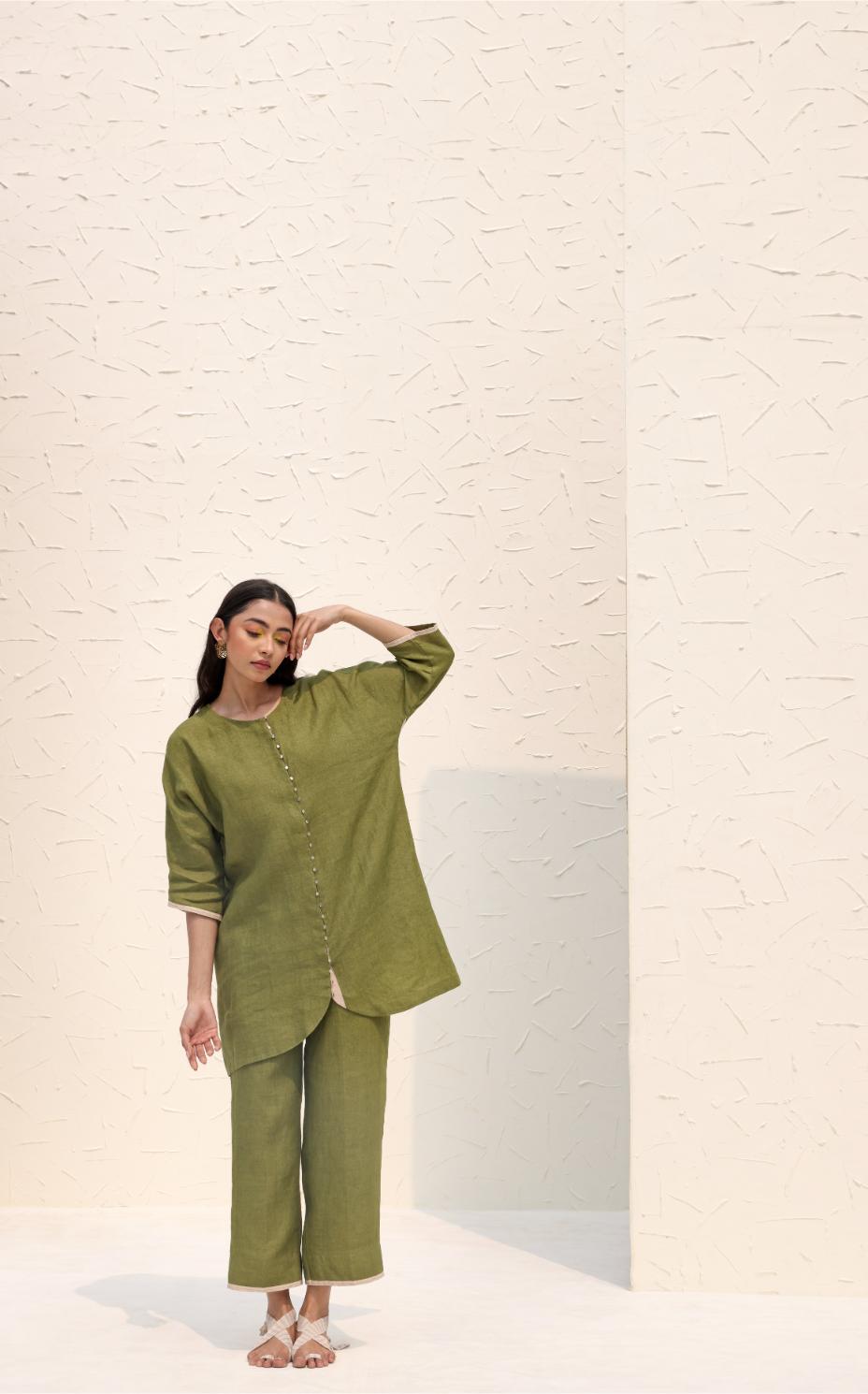 EVA TOP & PANT olive