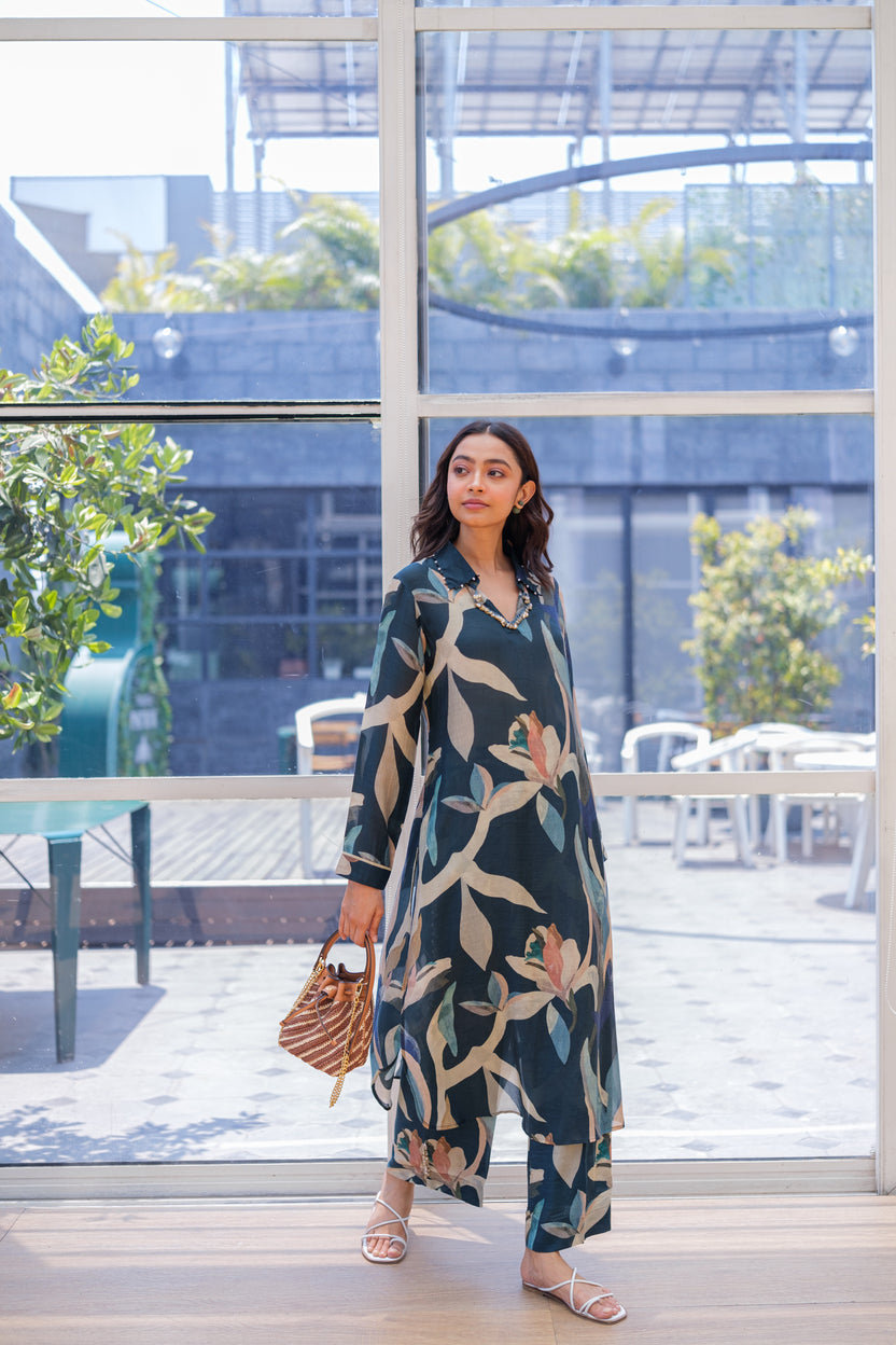 FLORAL KURTA & PANT