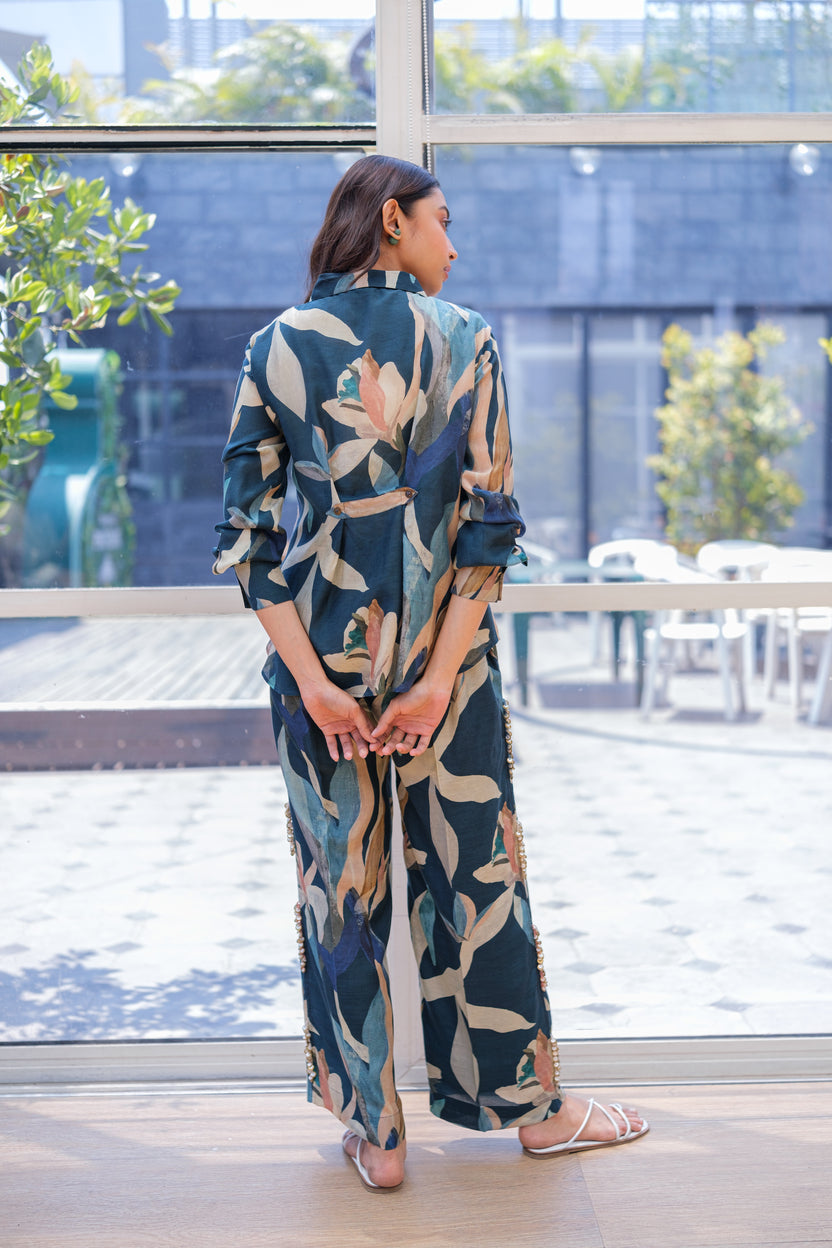 FLORAL SHIRT & PANT