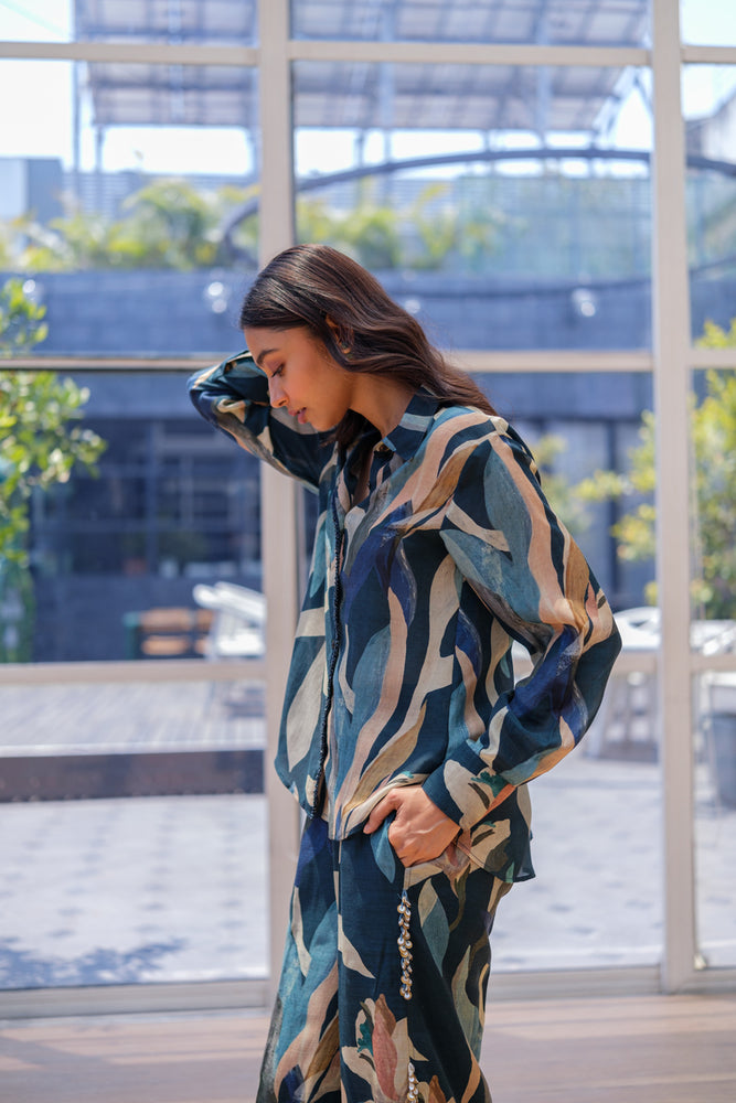 FLORAL SHIRT & PANT