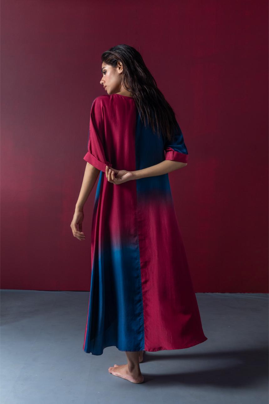 FREYA maroon navy
