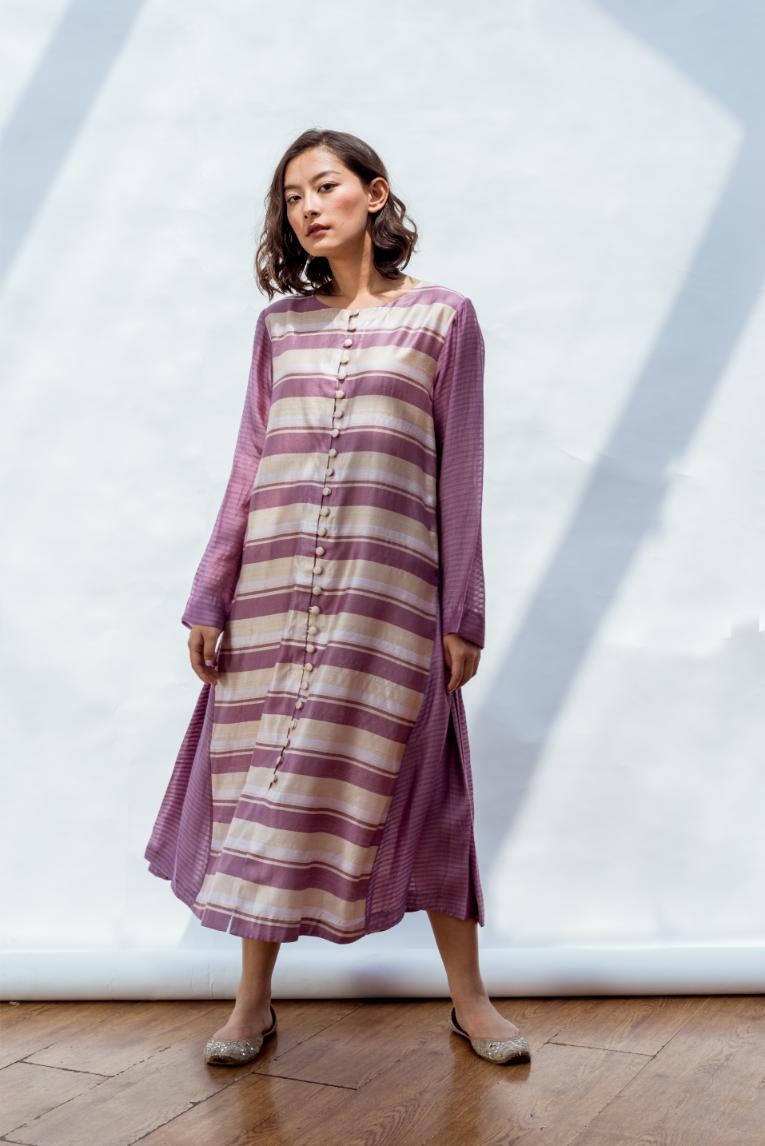 GRACE KURTA plum