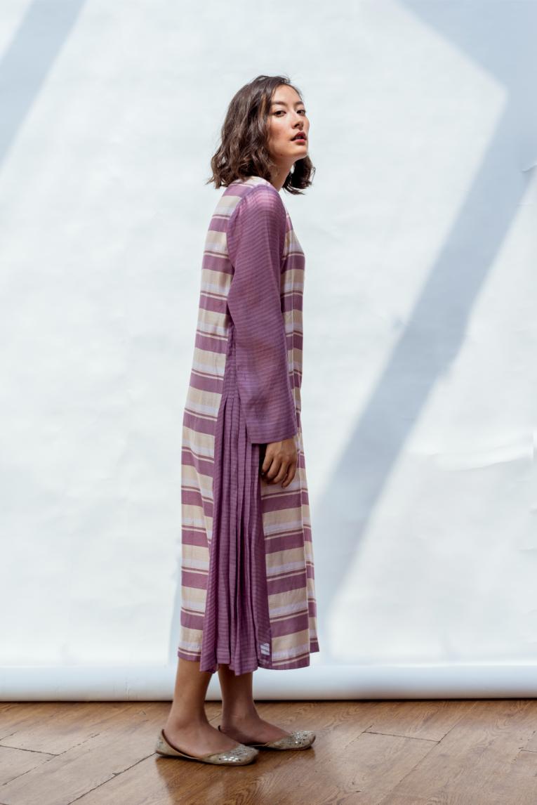 GRACE KURTA plum