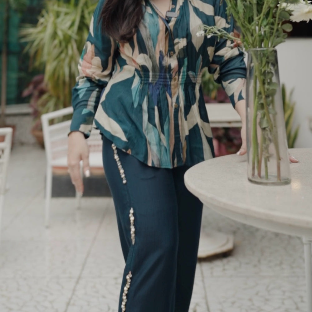 Gather set/floral