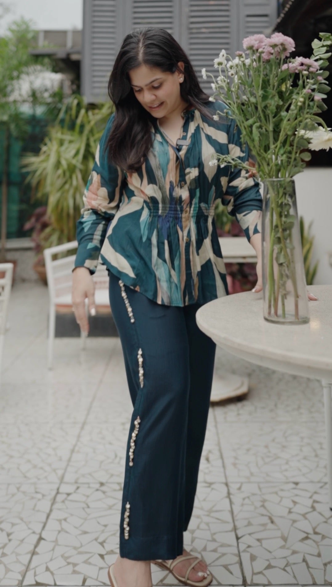 Gather set/floral