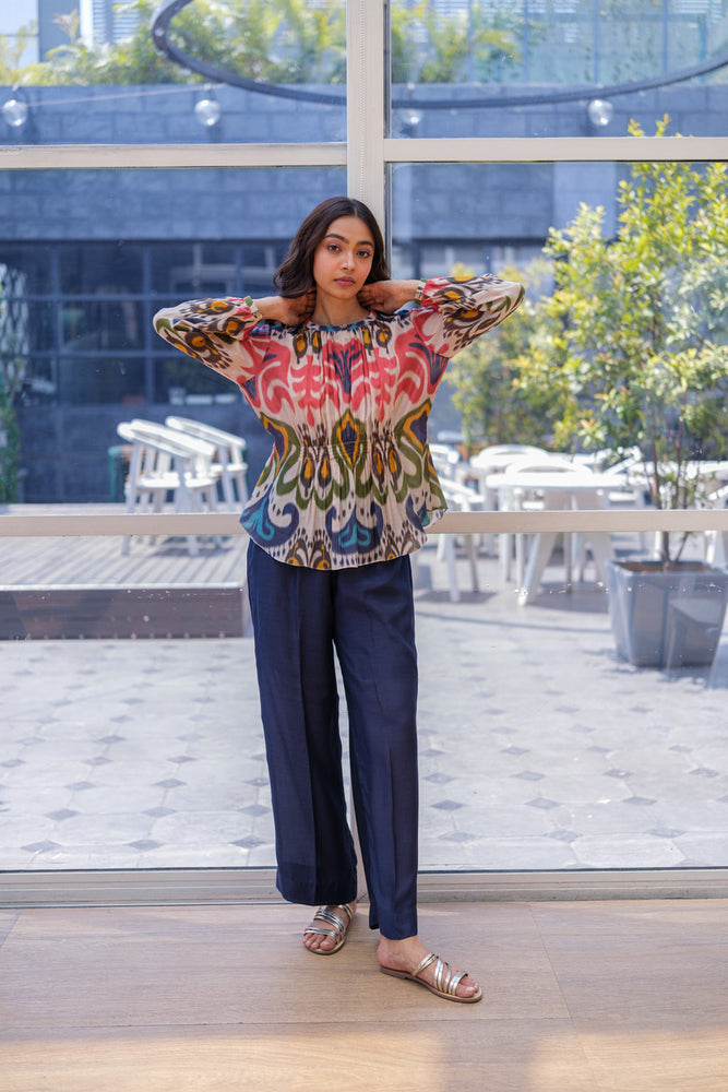 
                  
                    GATHER TOP & PANT multi ikat
                  
                
