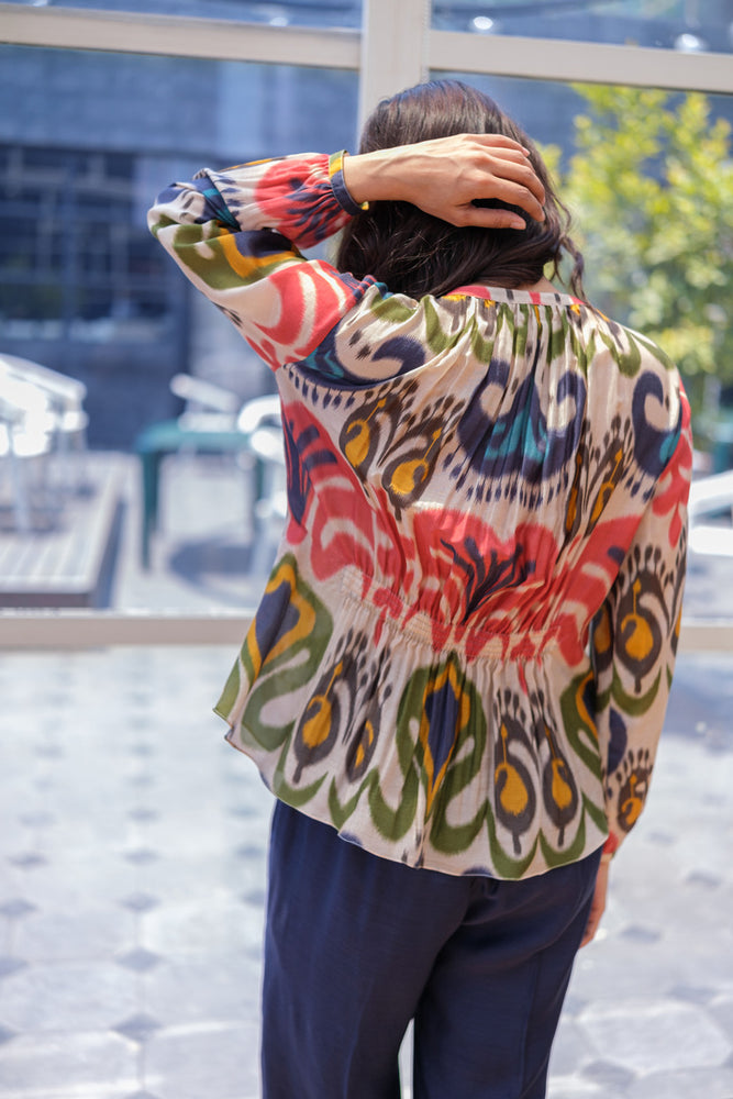 
                  
                    GATHER TOP & PANT multi ikat
                  
                