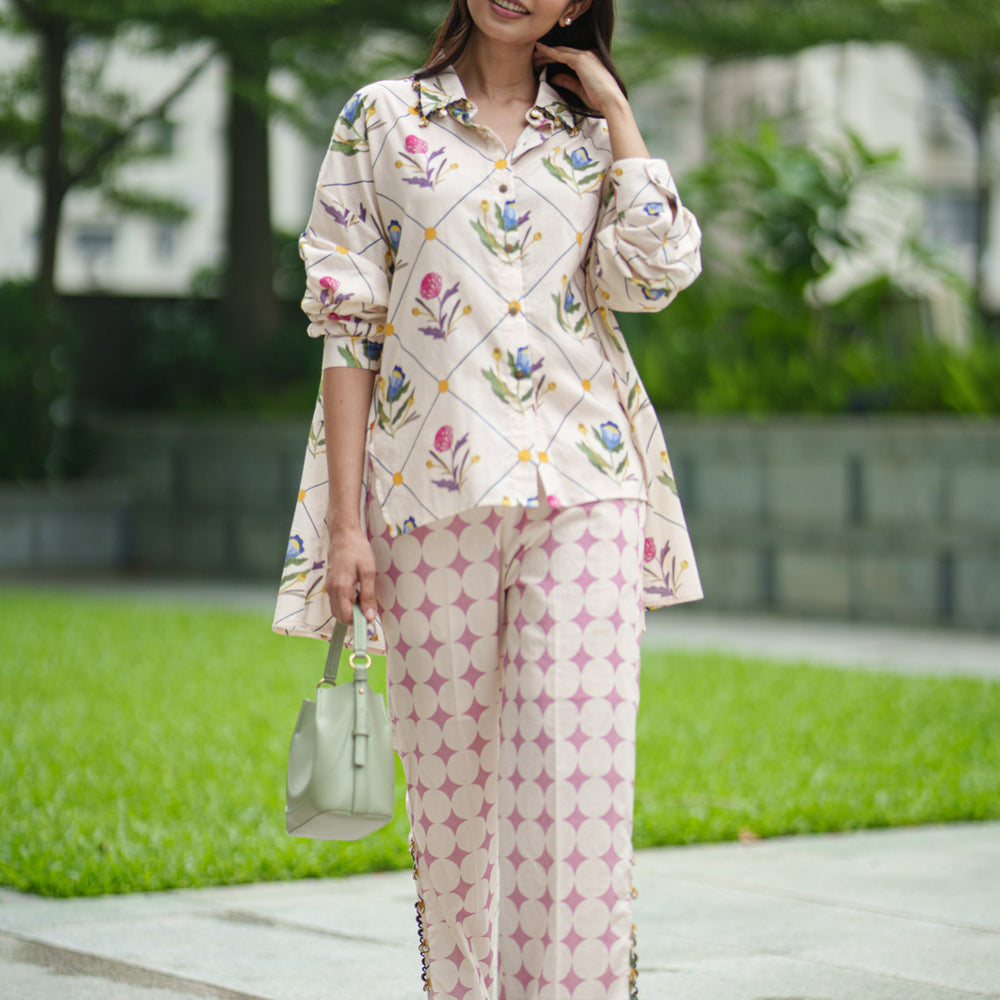 
                  
                    OS SHIRT & PANT cream geo sparkle
                  
                