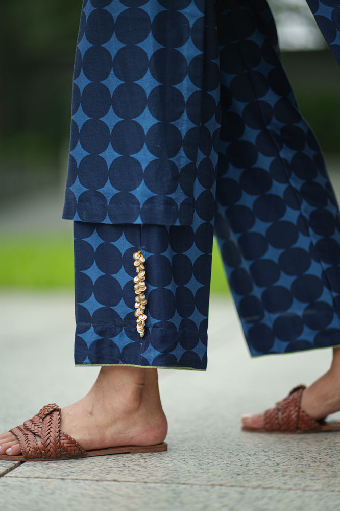 
                  
                    POPPY KURTA & PANT placement blue sparkle
                  
                