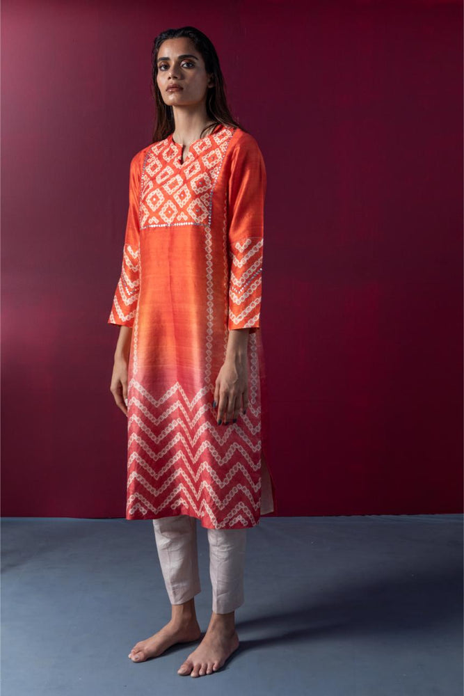 
                  
                    ROBYN KURTA orange red
                  
                