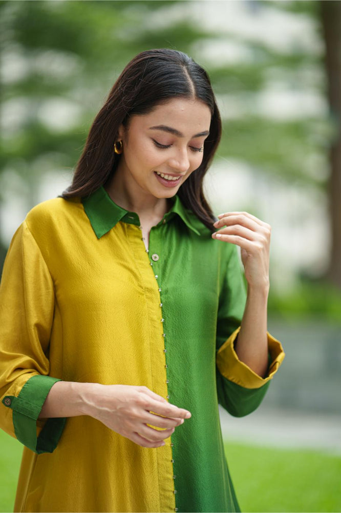 
                  
                    ANASTASIA KURTA green yellow
                  
                