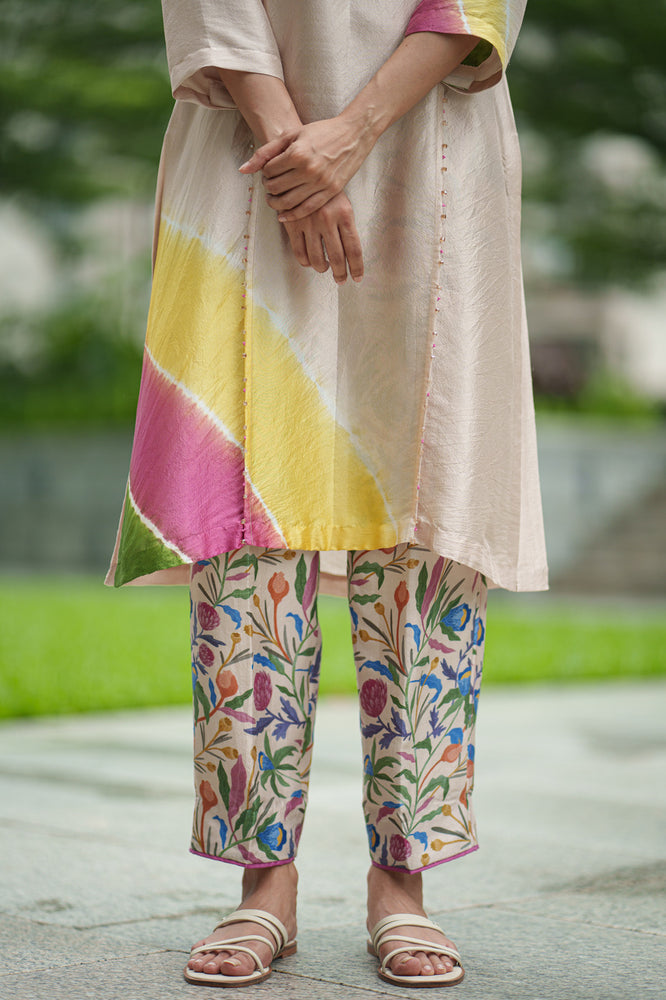 
                  
                    ANASTASIA TIE DYE KURTA cream jaal
                  
                