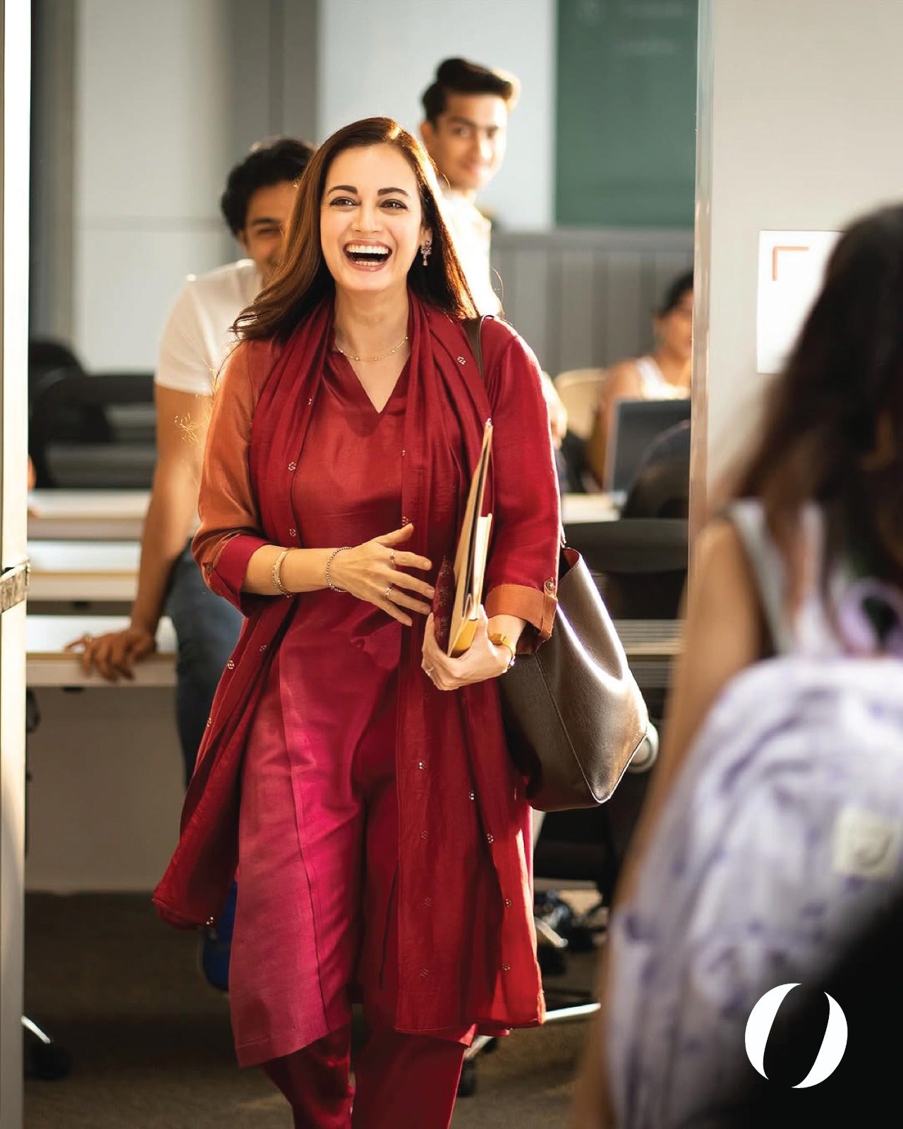 ANASTASIA KURTA maroon