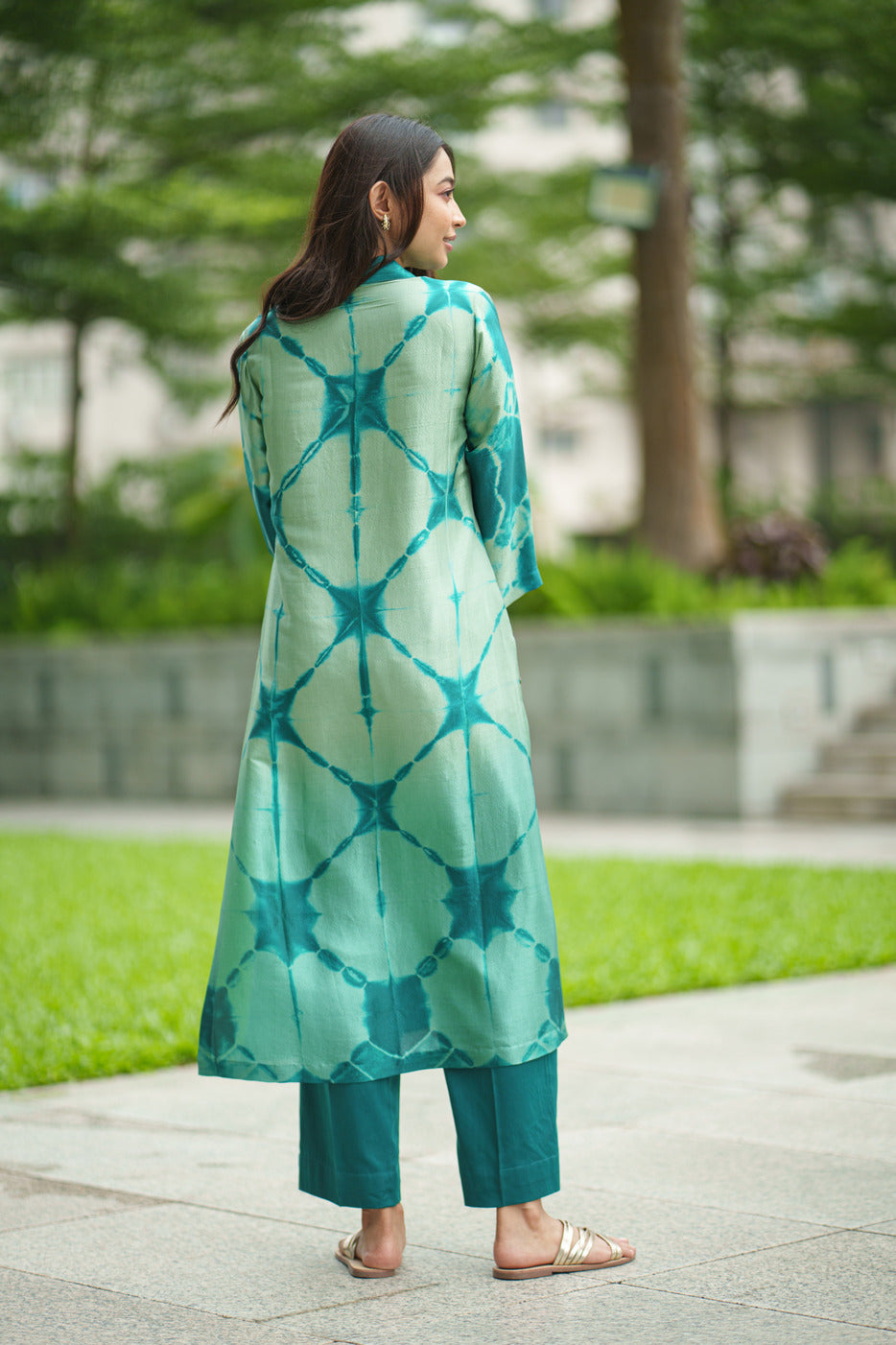 CLARA KURTA SET emerald
