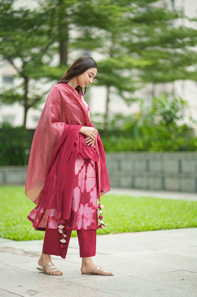 
                  
                    CLARA KURTA SET wine
                  
                