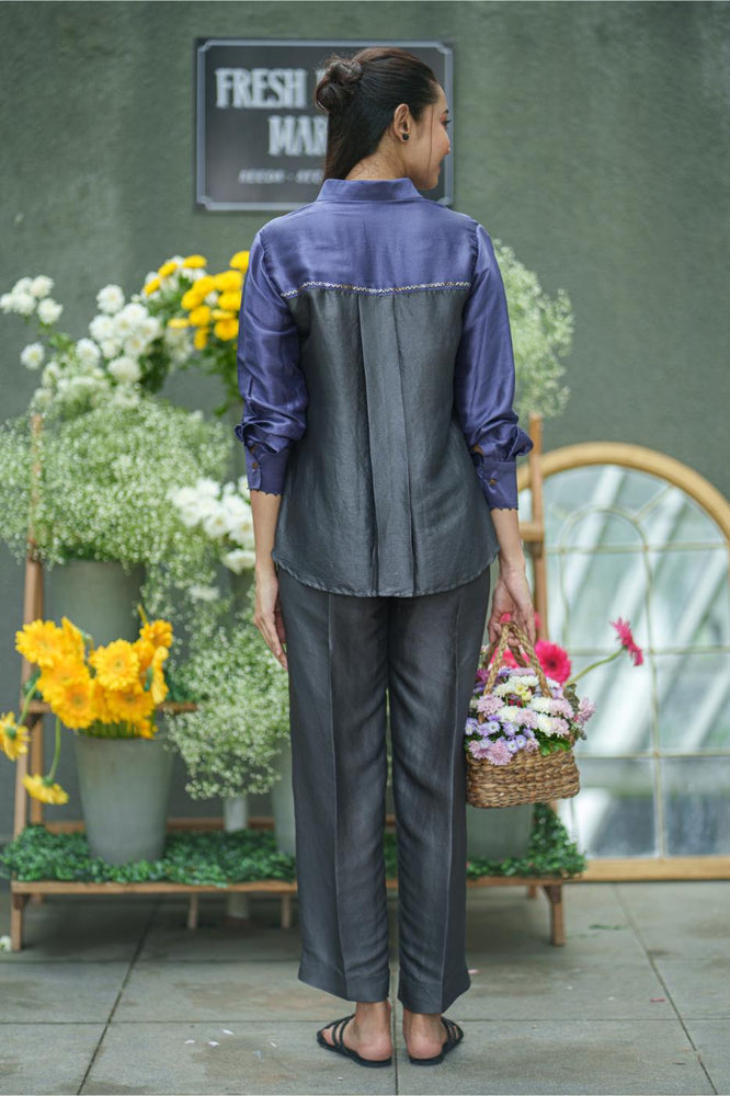 
                  
                    JASMINE SHIRT & PANT purple black
                  
                