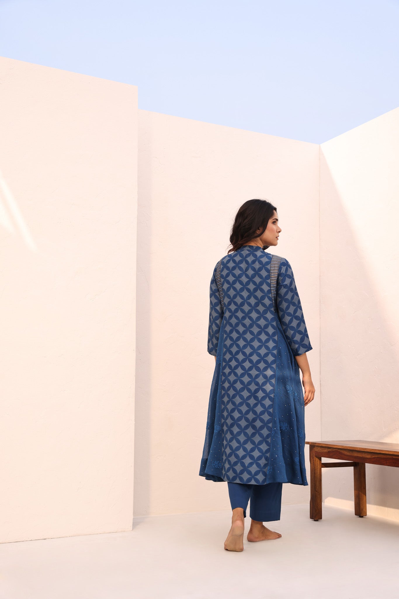 LUNA KURTA/BLUE