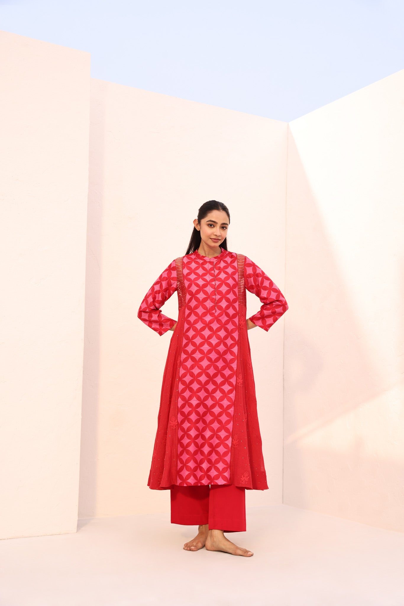 LUNA KURTA/RED