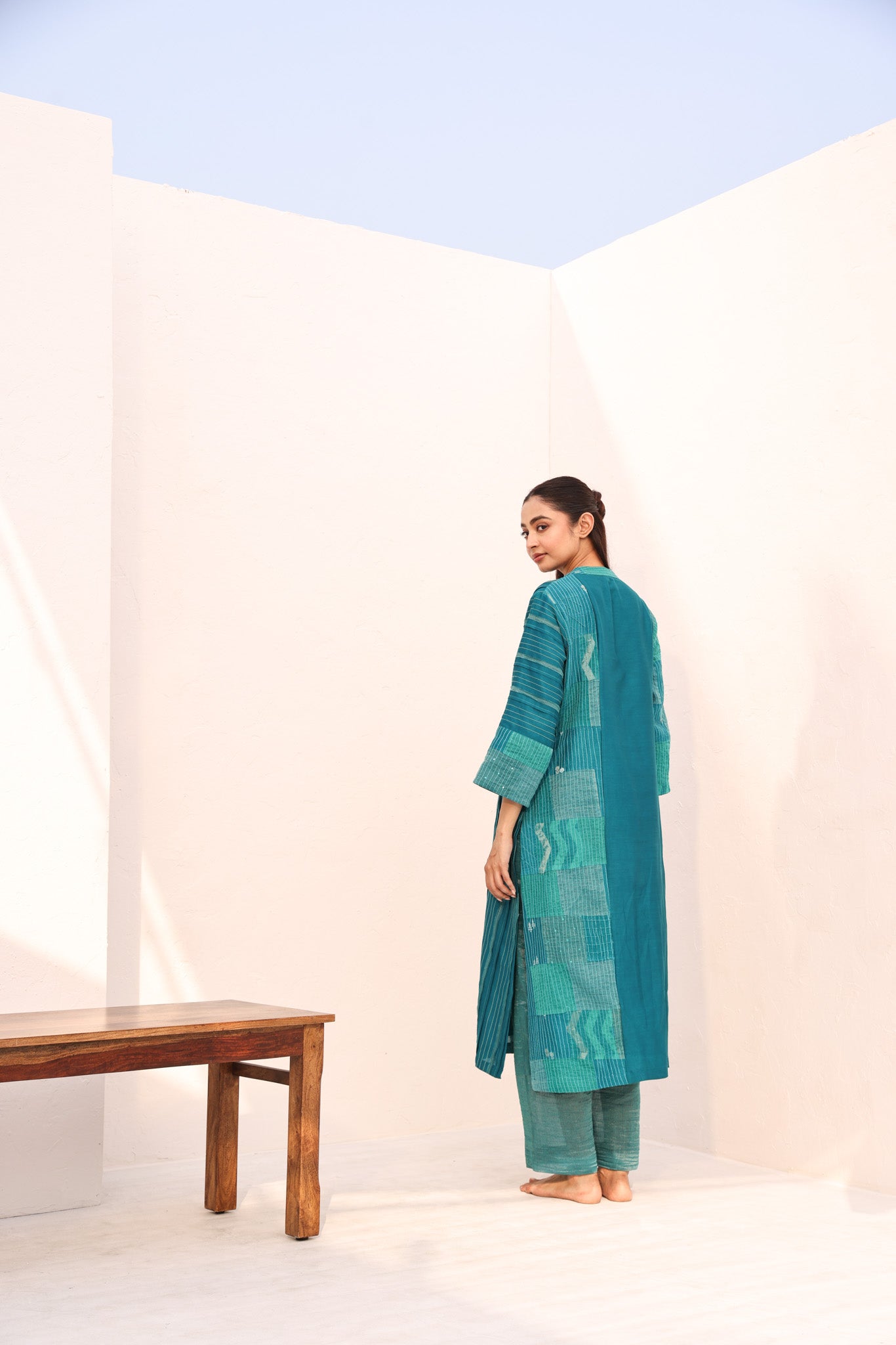 PAIGE KURTA/ TEAL