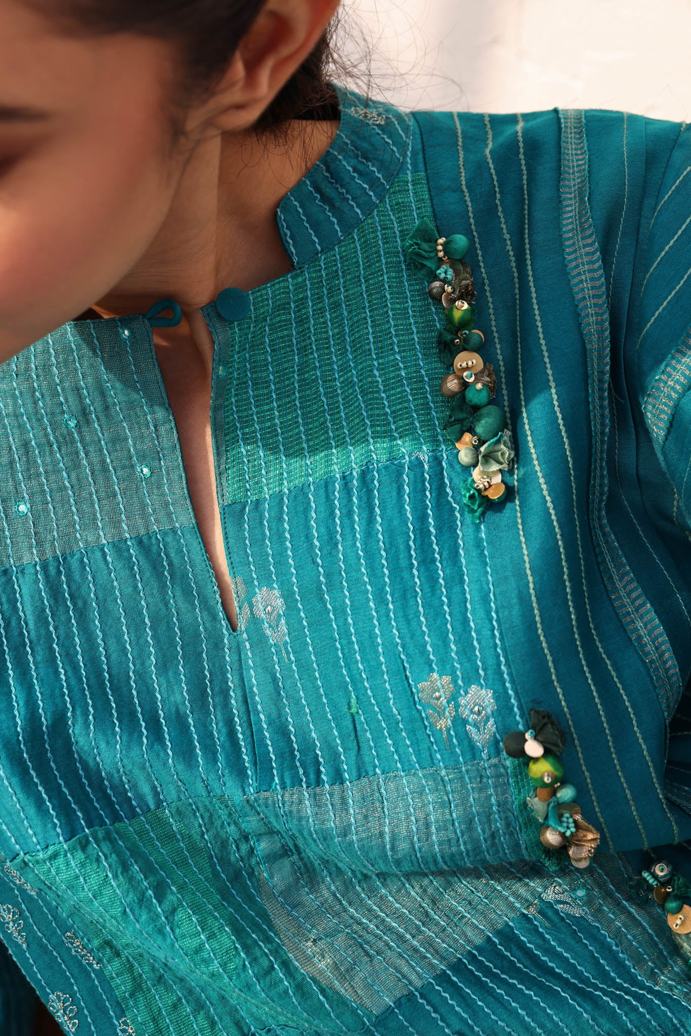 PAIGE SET (2PC)/ TEAL