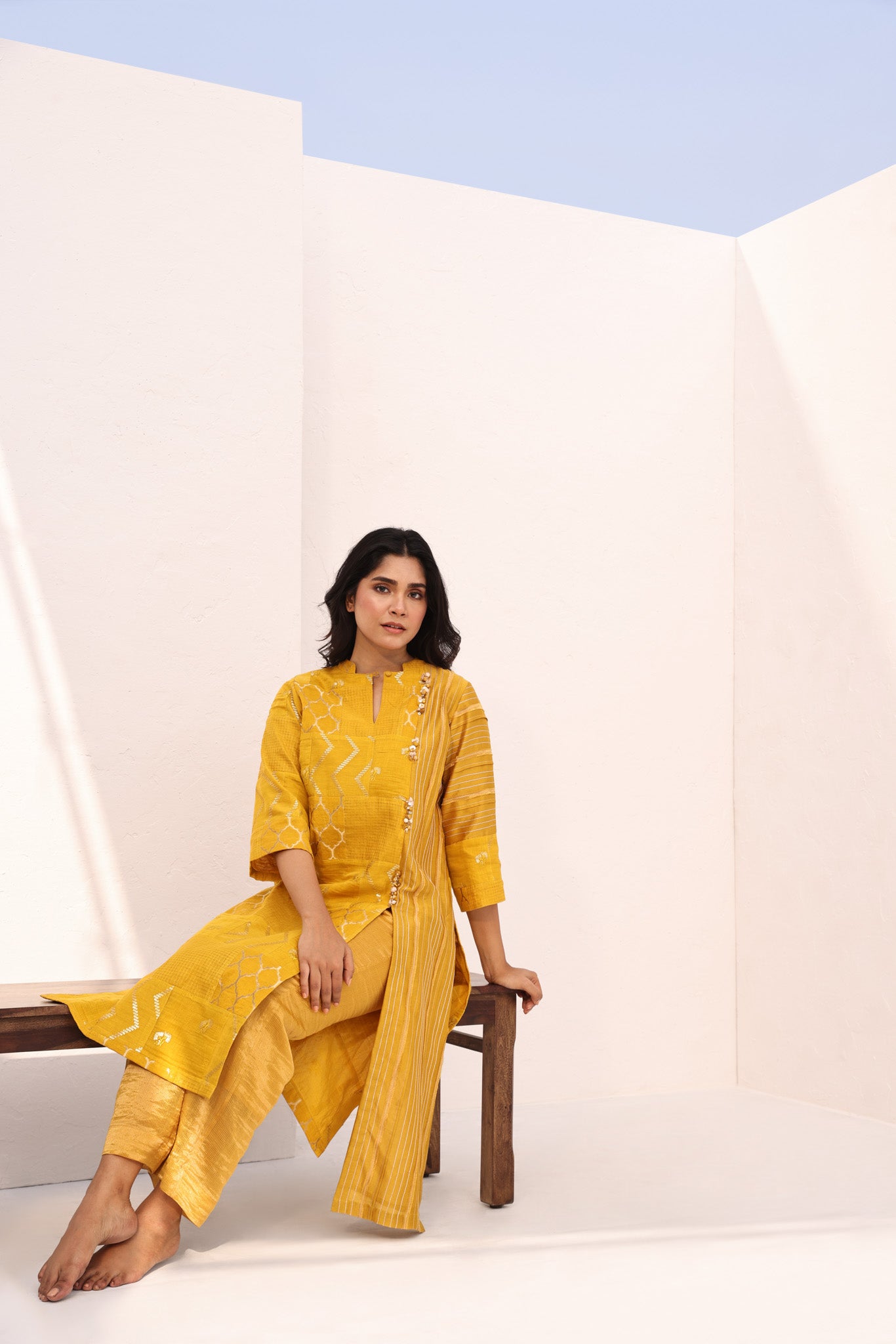 PAIGE SET (2PC)/YELLOW