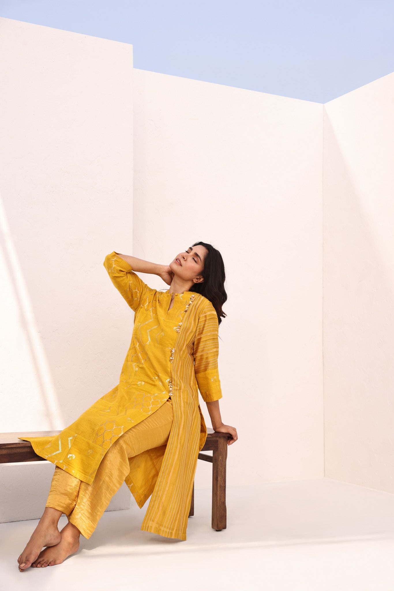 PAIGE SET (2PC)/YELLOW