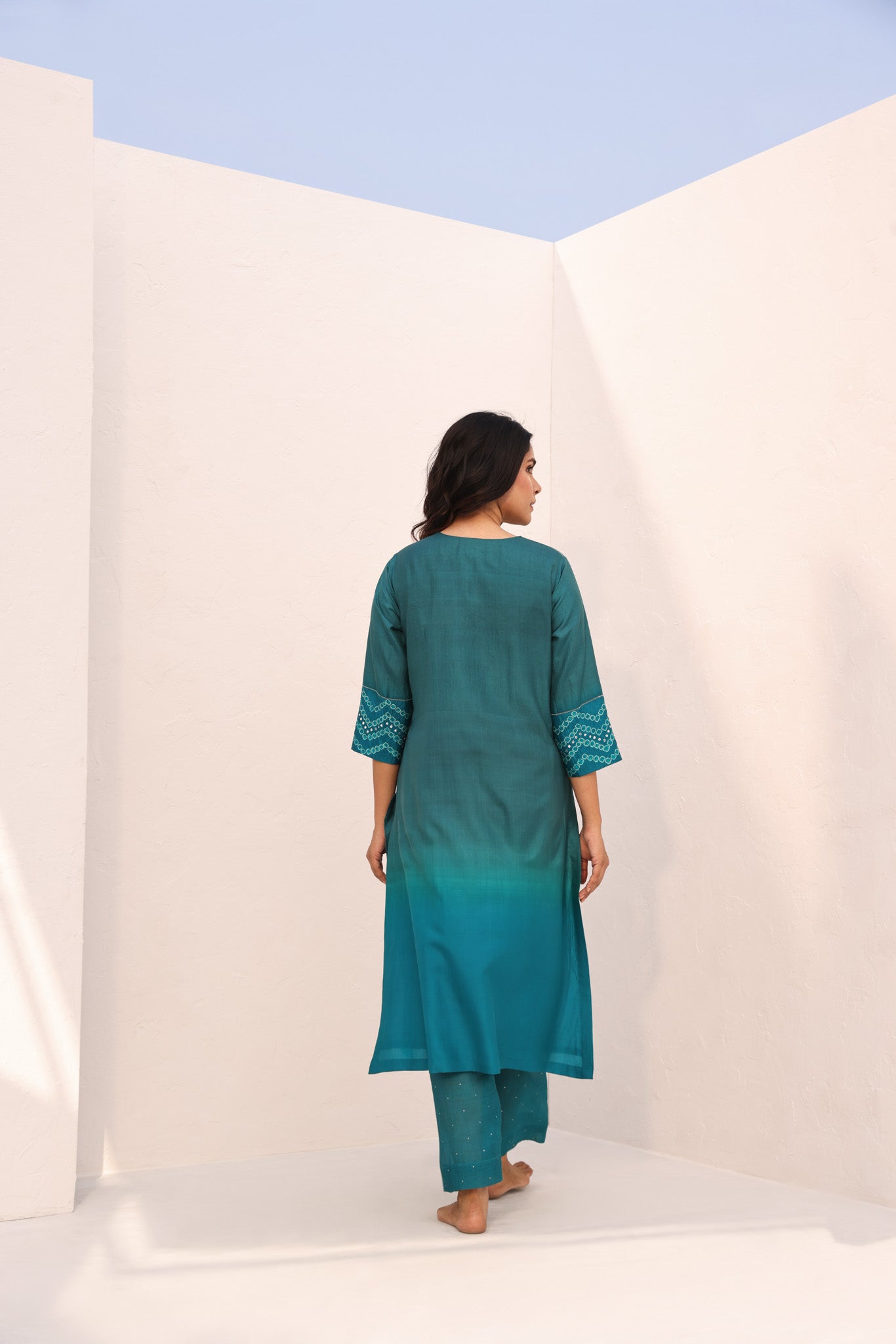 ROBYN SET (2PC)/ JADE - TEAL