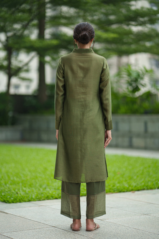 
                  
                    UNDERLAYER KURTA & PANT olive
                  
                